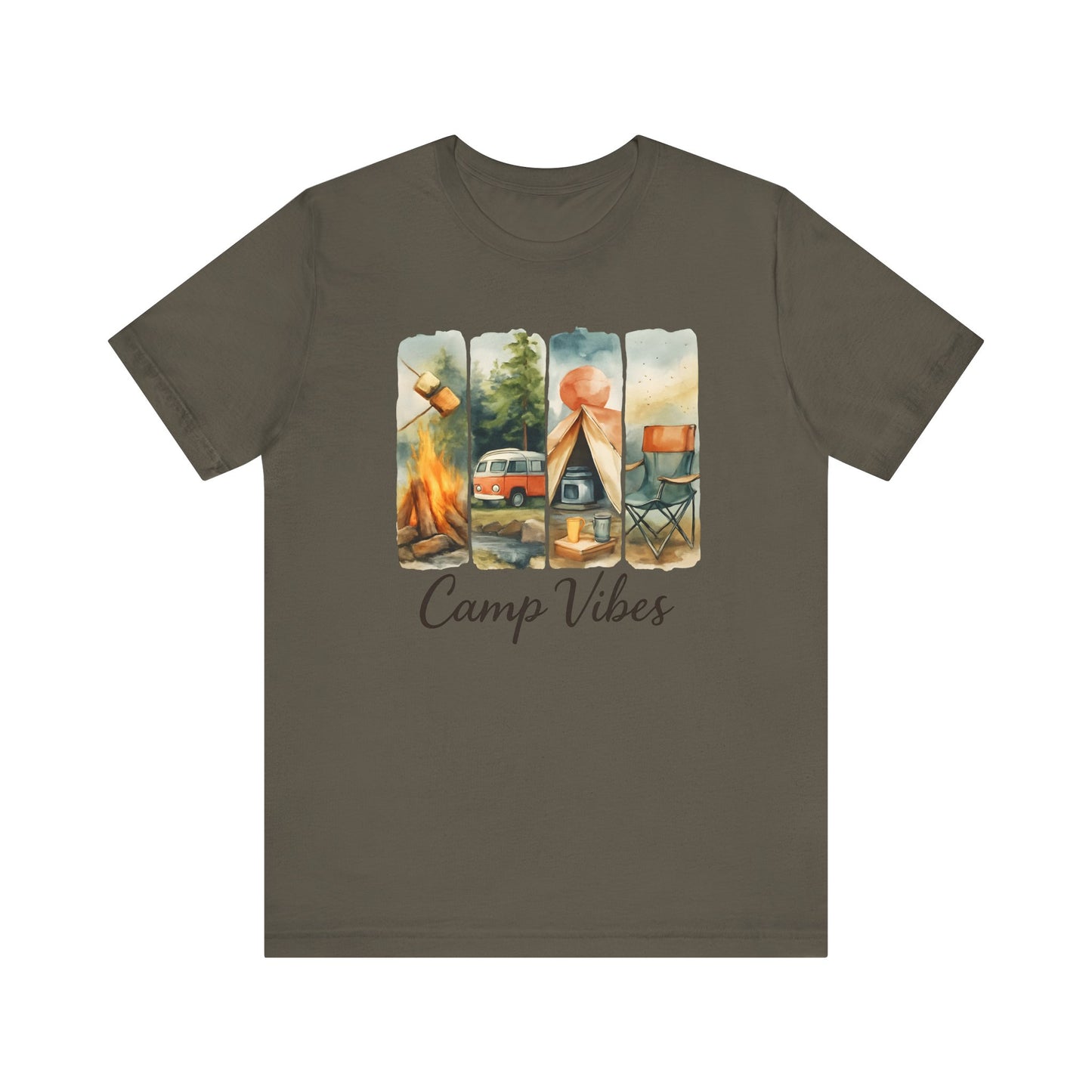 Camp Vibes Camping T-Shirt