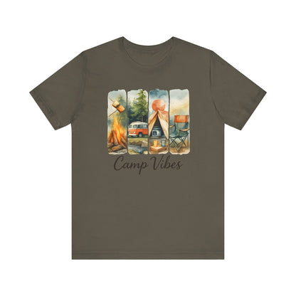 Camp Vibes Camping T-Shirt