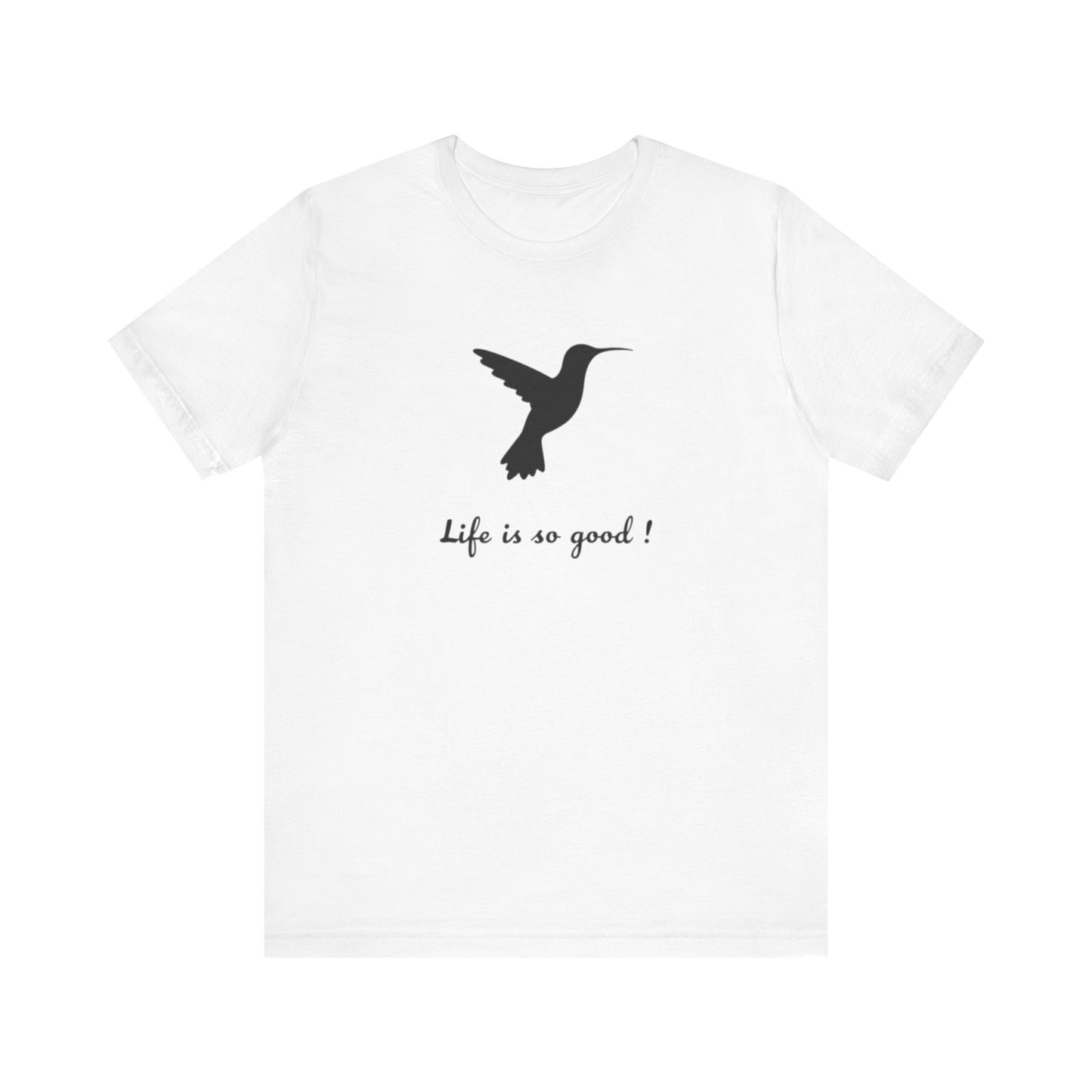 Life is Good Hummingbird Camping T-Shirt