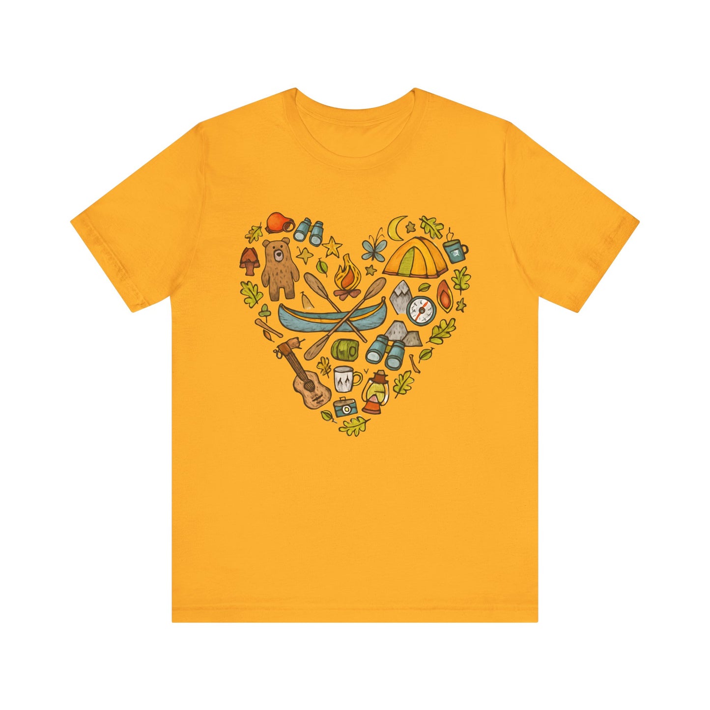 Camping Heart T-Shirt