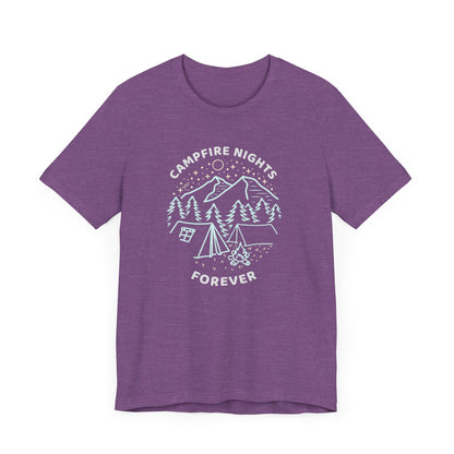 Campfire Nights Forever Camping T-Shirt