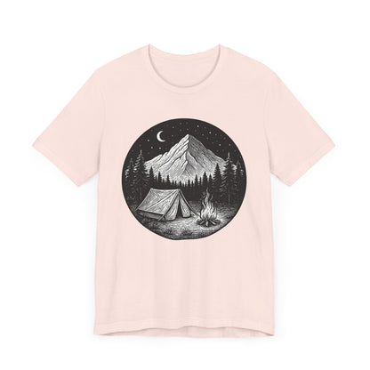 Tent Under the Stars Camping T-Shirt