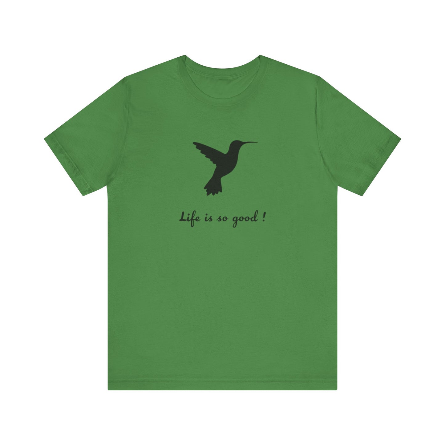 Life is Good Hummingbird Camping T-Shirt