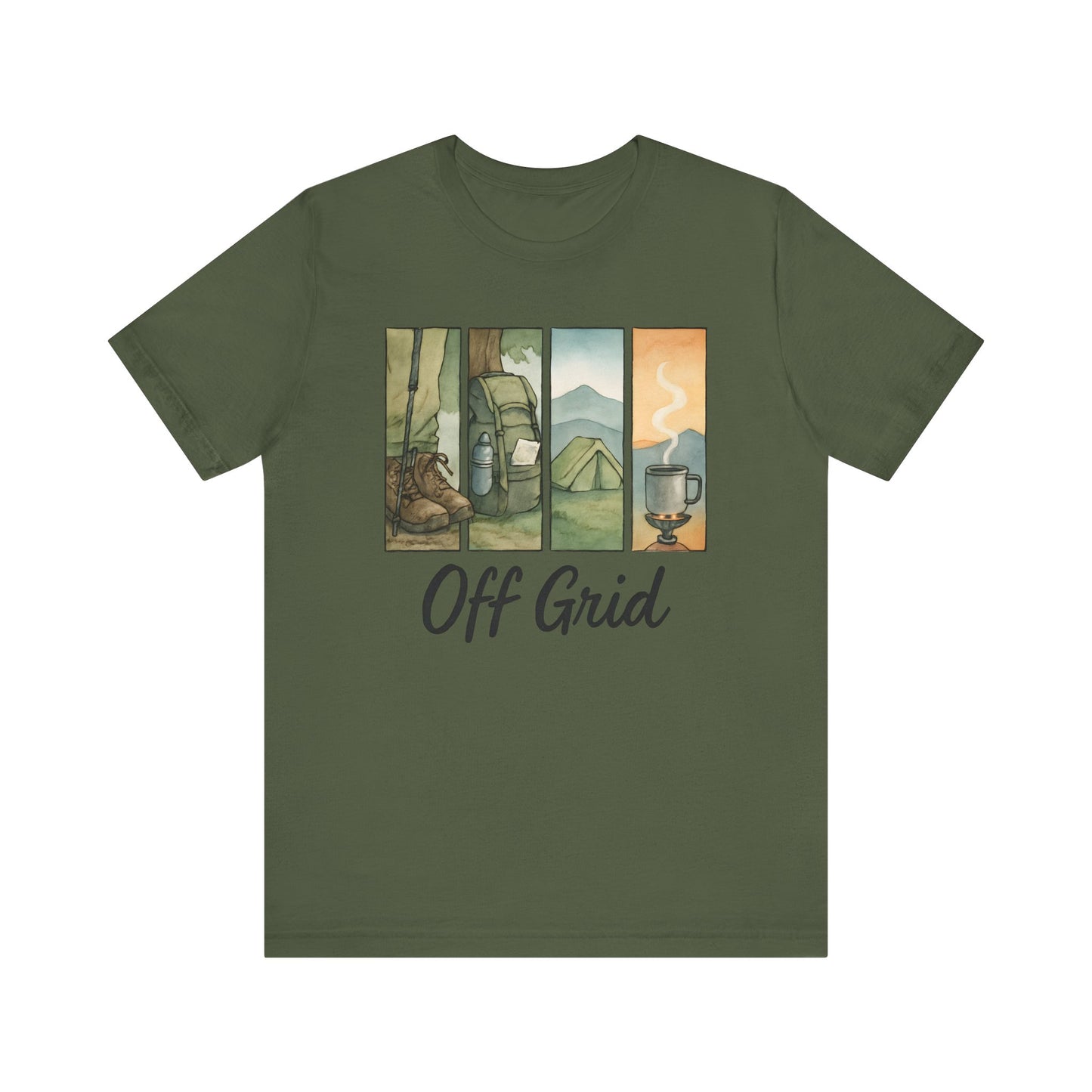 Off Grid Backpacking T-Shirt