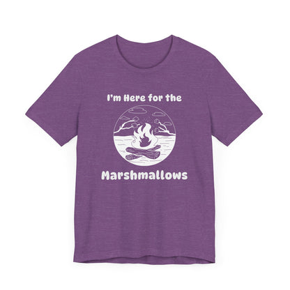 Here for the Marshmallows Camping T-Shirt