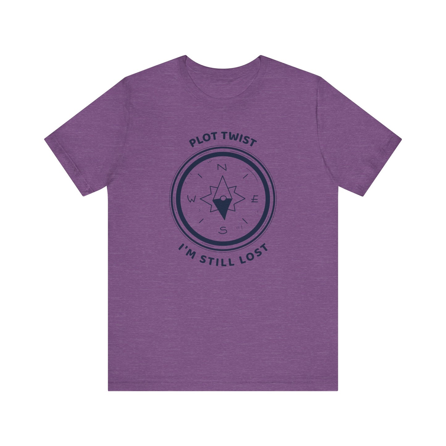 Plot Twist Compass Hiking T-Shirt