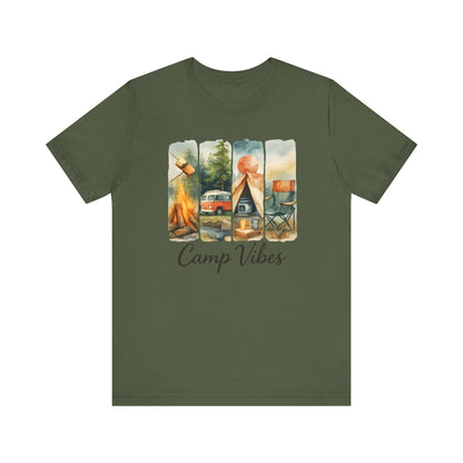 Camp Vibes Camping T-Shirt