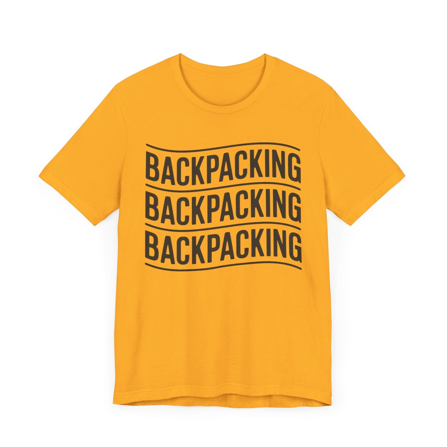 Backpacking Text T-Shirt