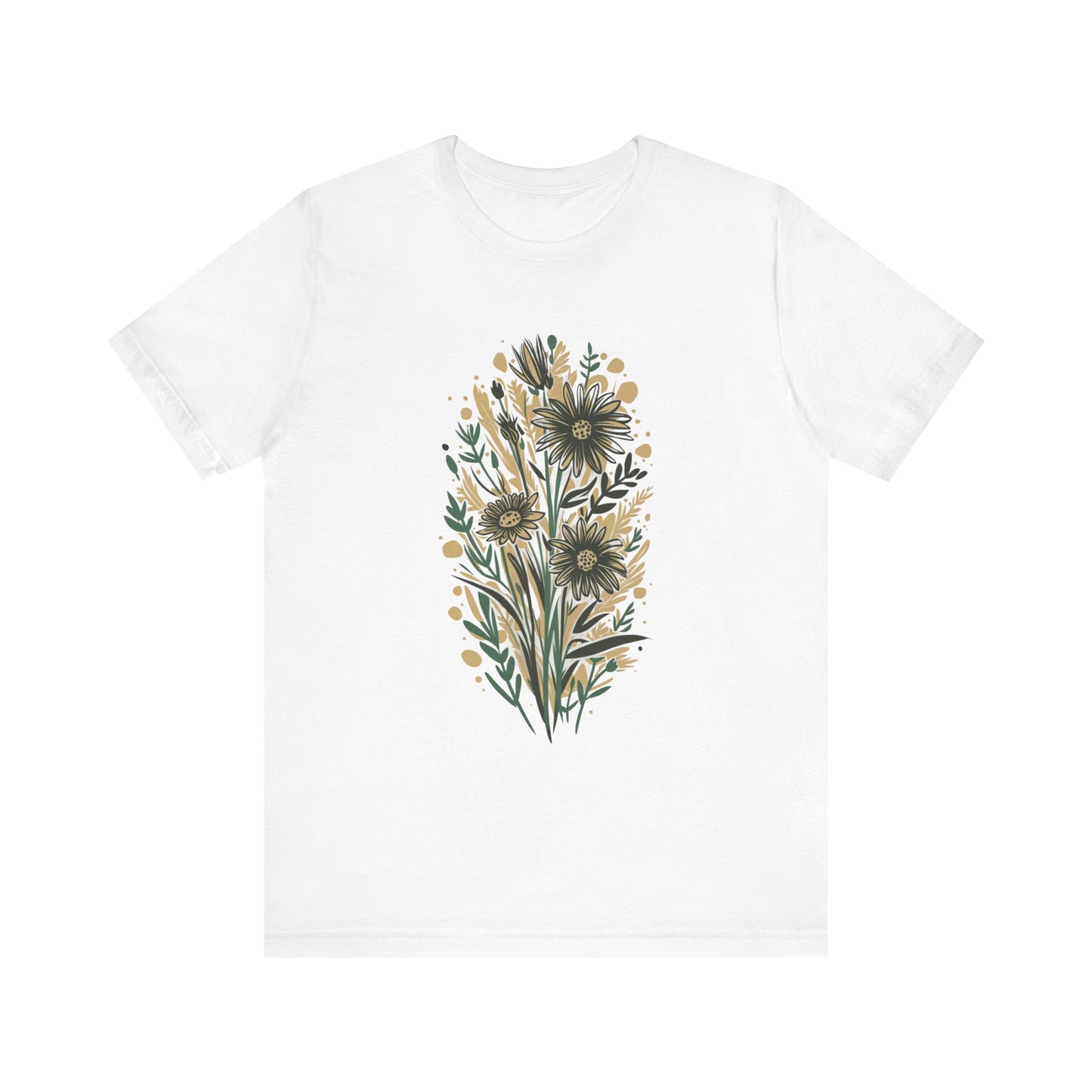 Sunflowers Camping T-Shirt