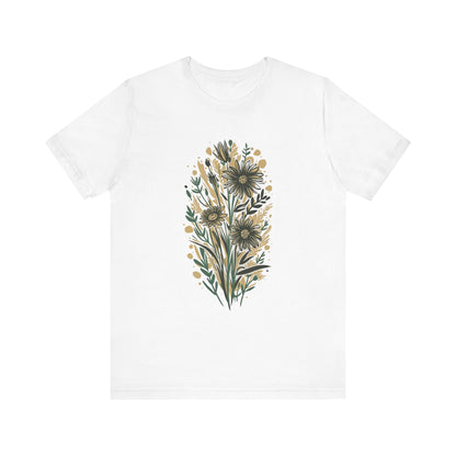 Sunflowers Camping T-Shirt