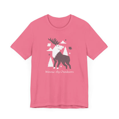 Moose-tly outdoors Camping T-Shirt