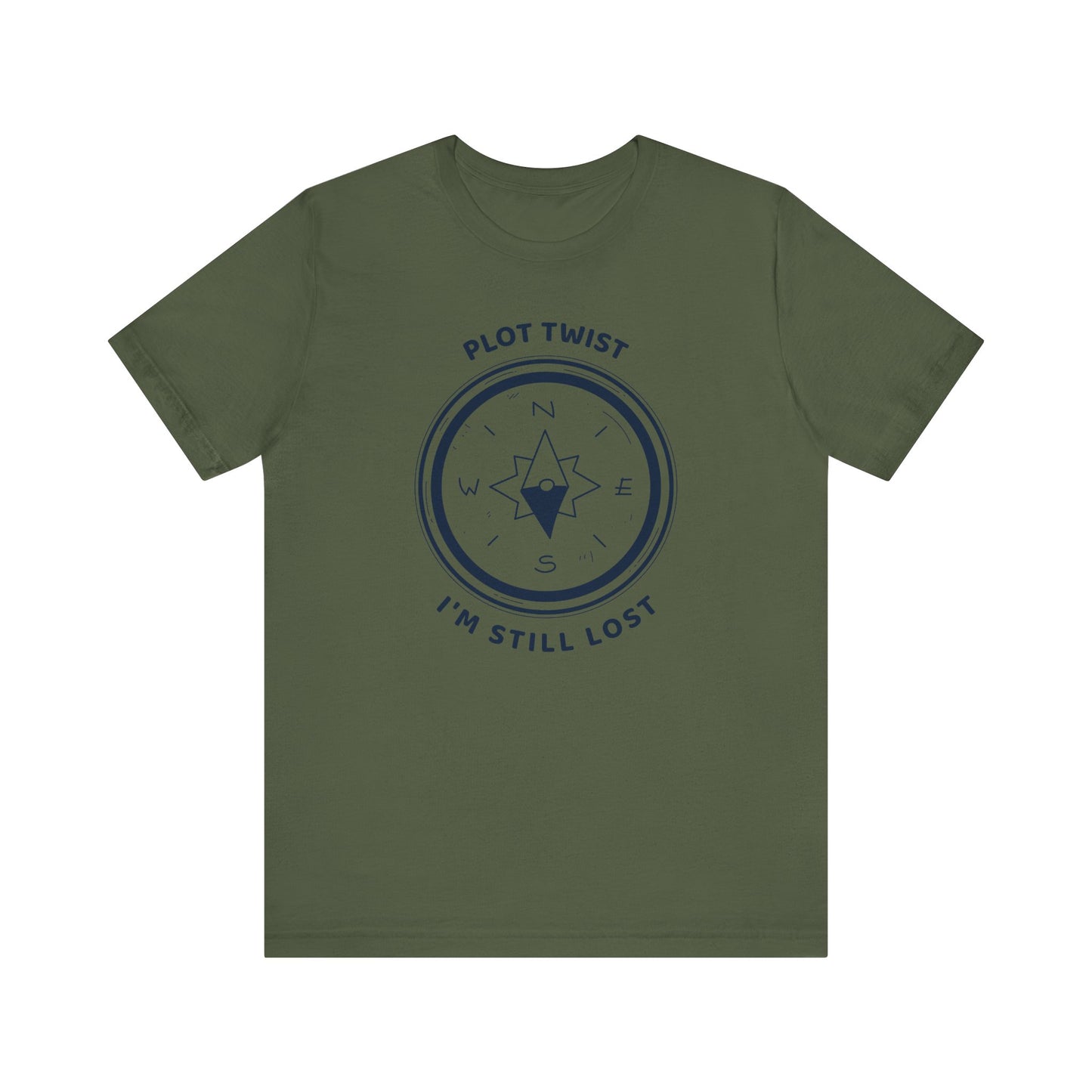 Plot Twist Compass Hiking T-Shirt
