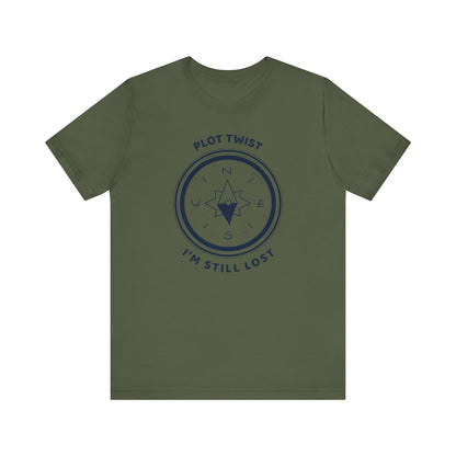 Plot Twist Compass Hiking T-Shirt