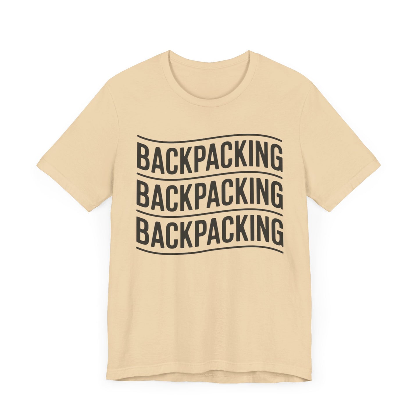 Backpacking Text T-Shirt