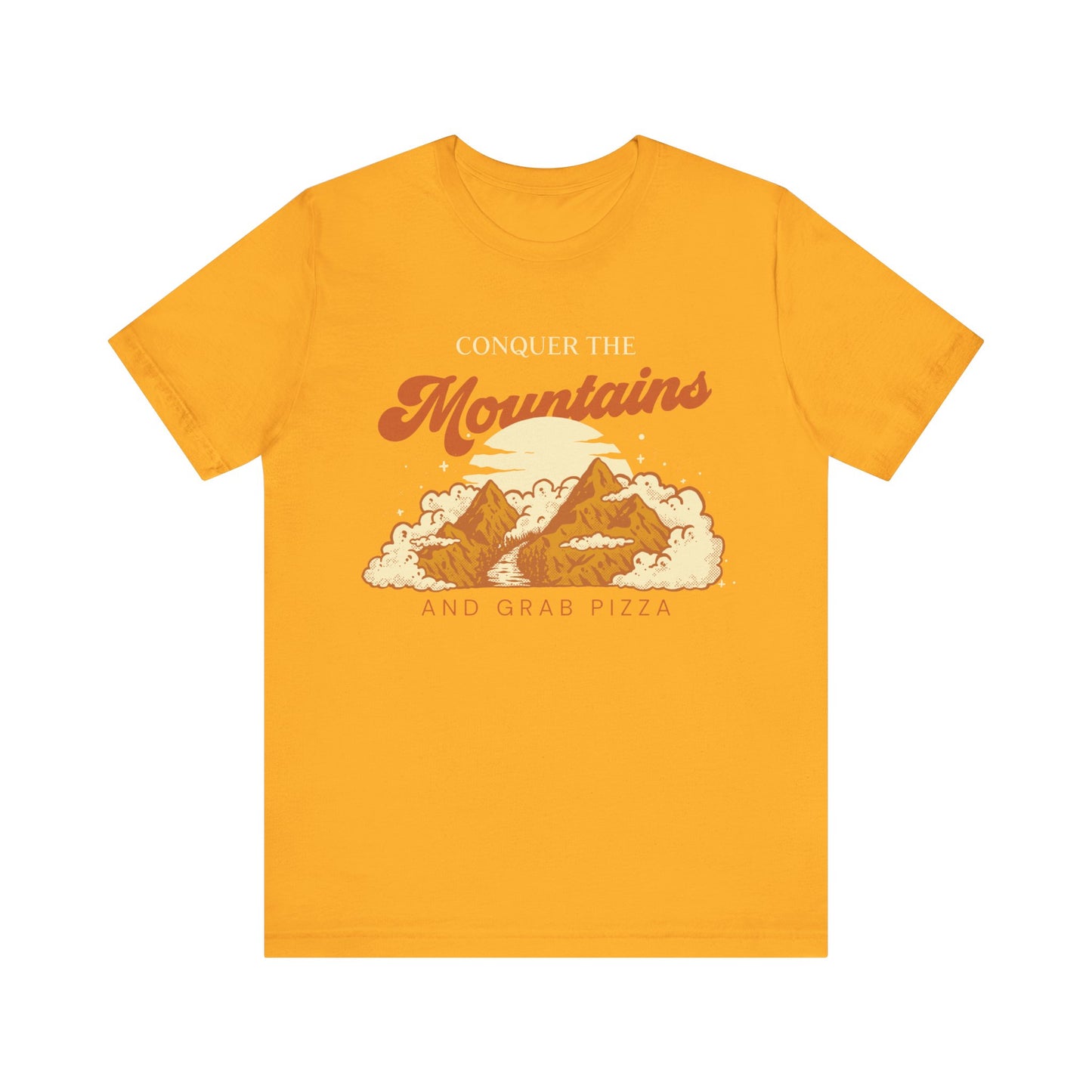 Conquer the Mountains Hiking T-Shirt