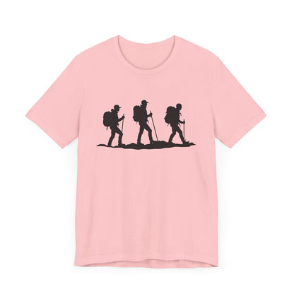 Three Backpackers Trekking T-Shirt