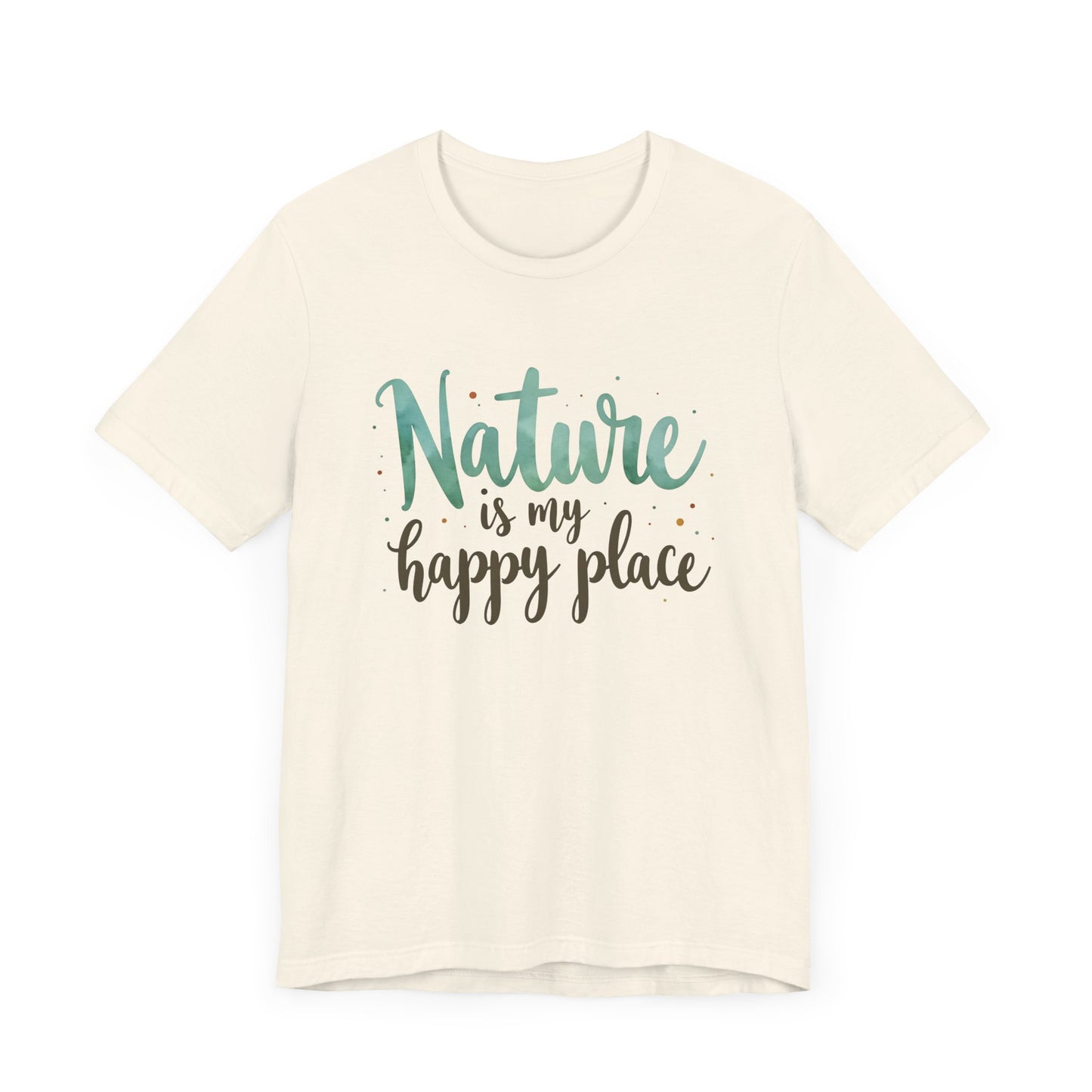 Nature is My Happy Place Camping T-Shirt