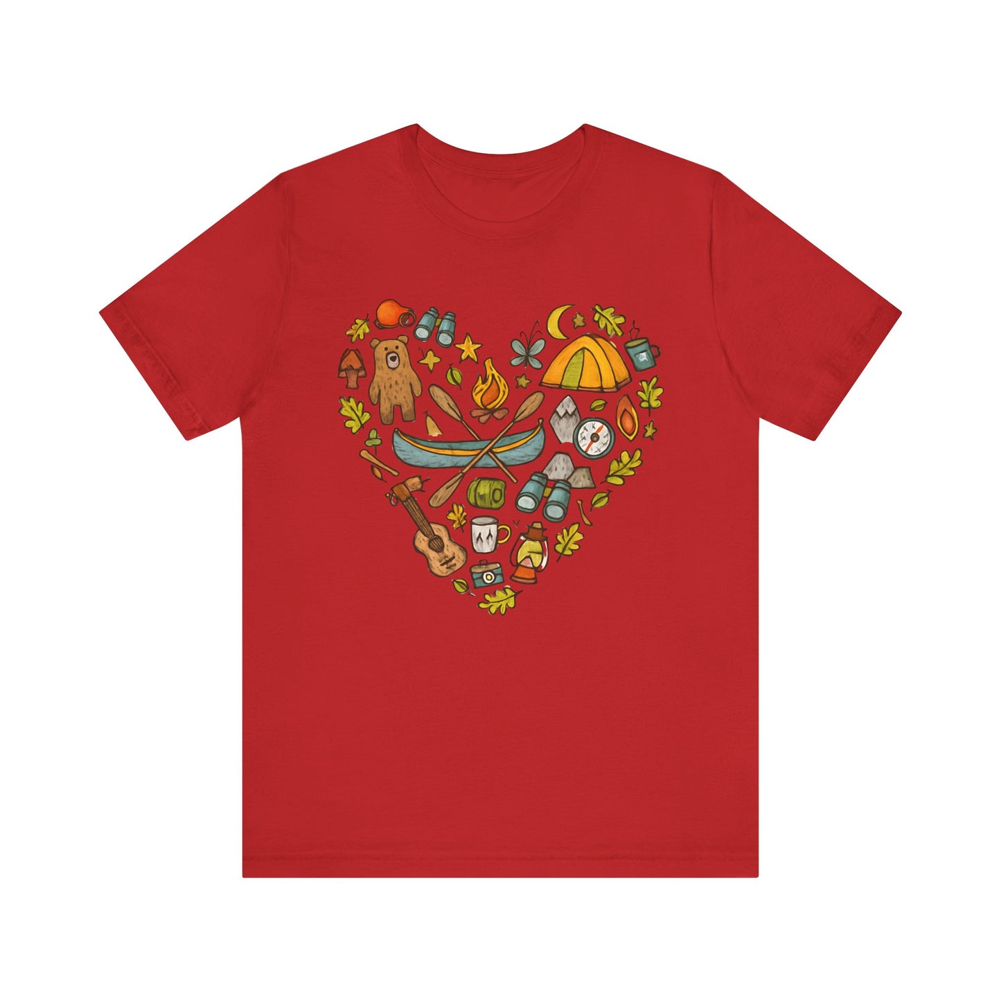 Camping Heart T-Shirt