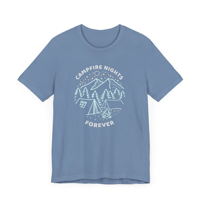 Campfire Nights Forever Camping T-Shirt