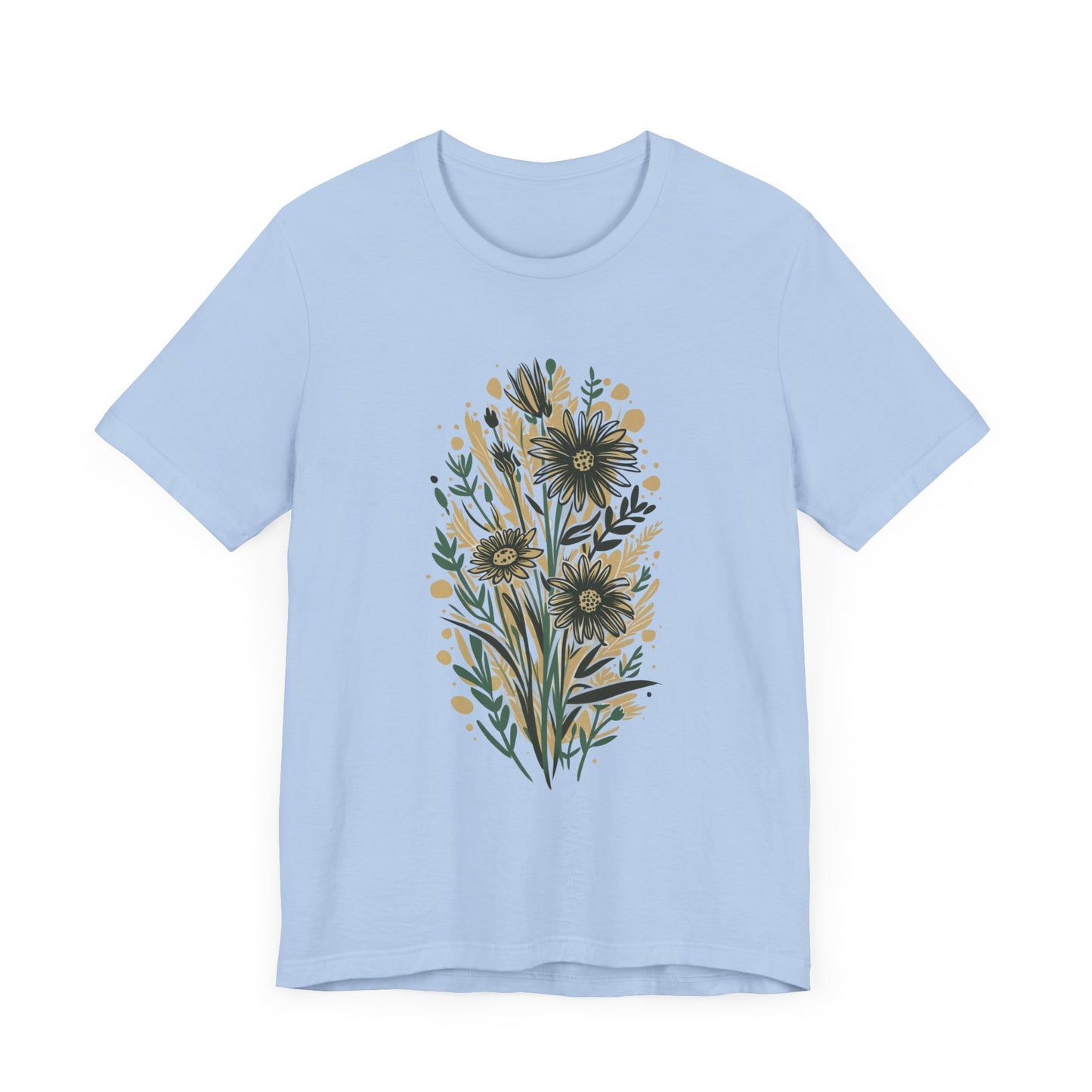 Sunflowers Camping T-Shirt