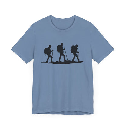 Three Backpackers Trekking T-Shirt