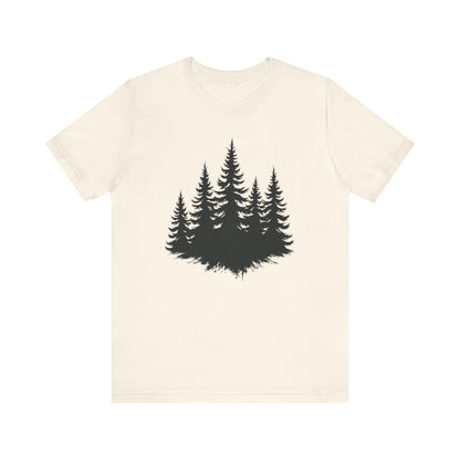 Distressed Pine Camping T-Shirt