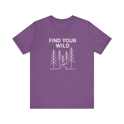 Find Your Wild Camping T-Shirt