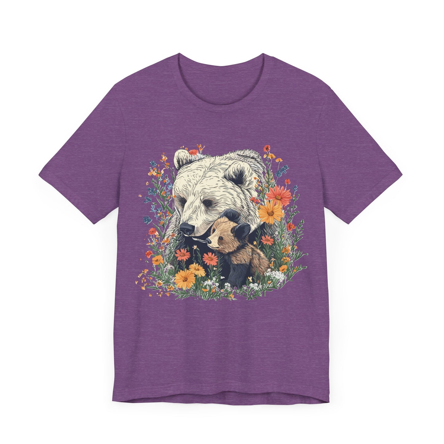 Mama bear and Cub Camping T-Shirt