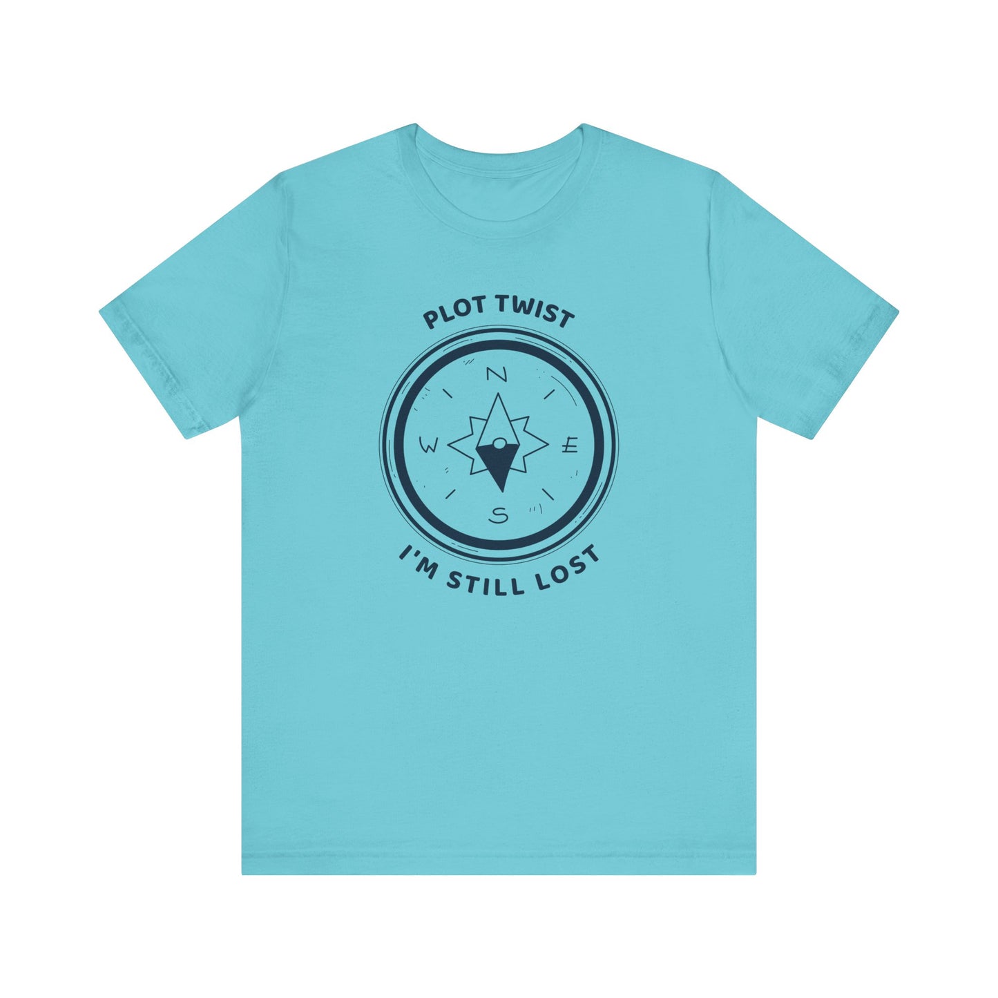 Plot Twist Compass Hiking T-Shirt