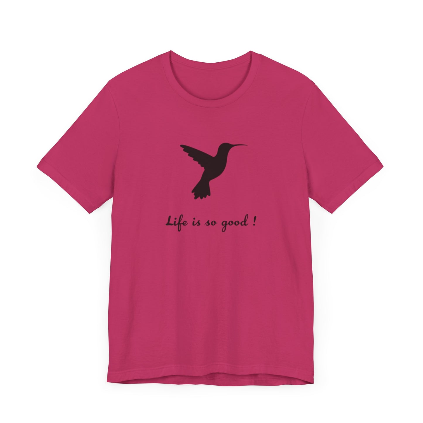 Life is Good Hummingbird Camping T-Shirt