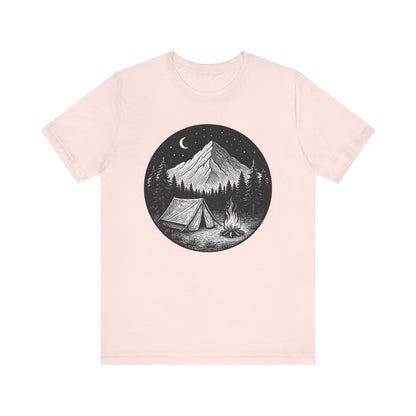 Tent Under the Stars Camping T-Shirt