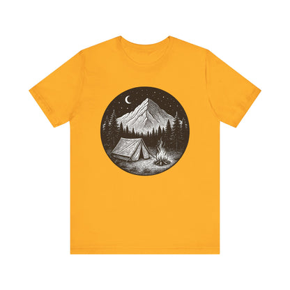 Tent Under the Stars Camping T-Shirt