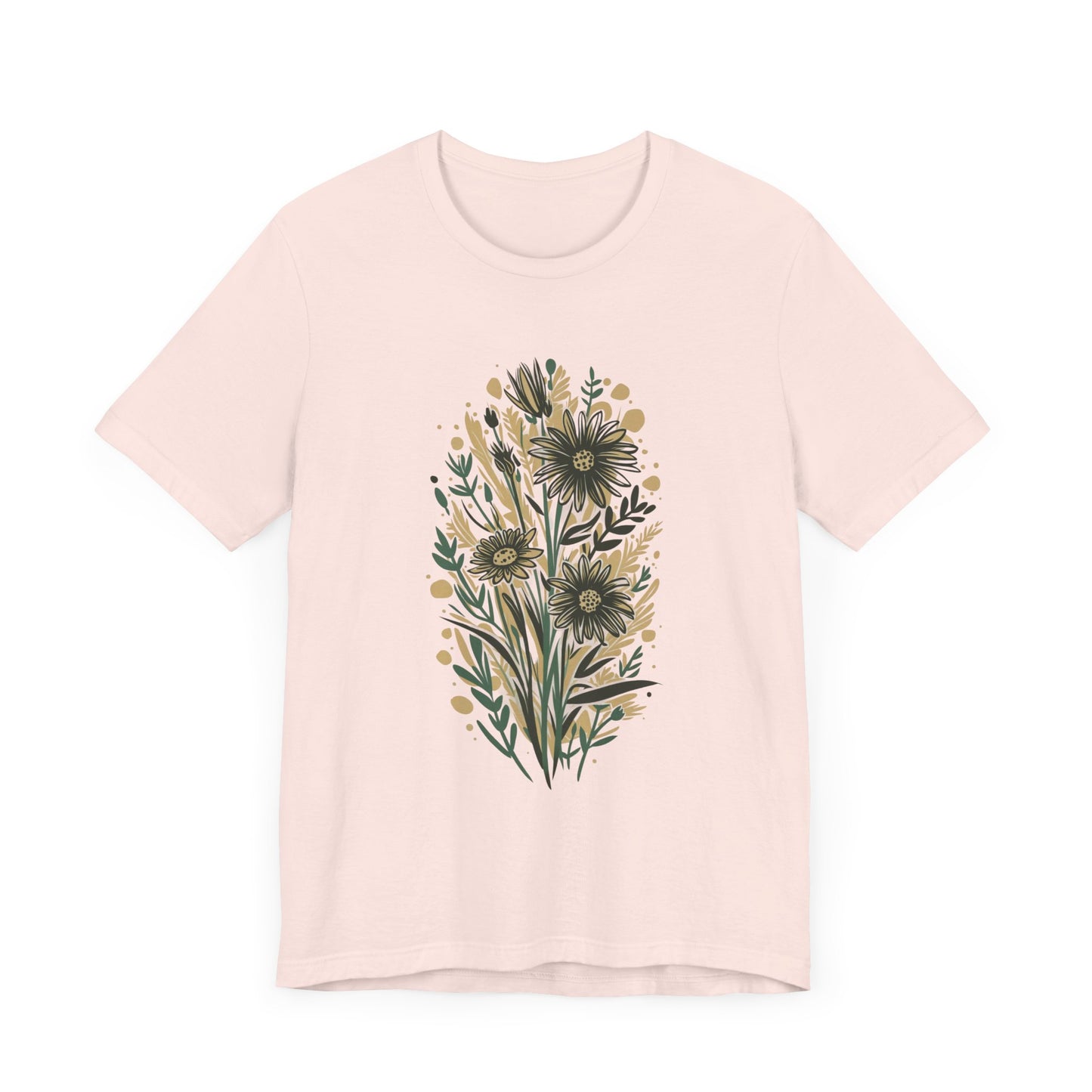 Sunflowers Camping T-Shirt