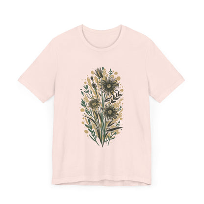 Sunflowers Camping T-Shirt