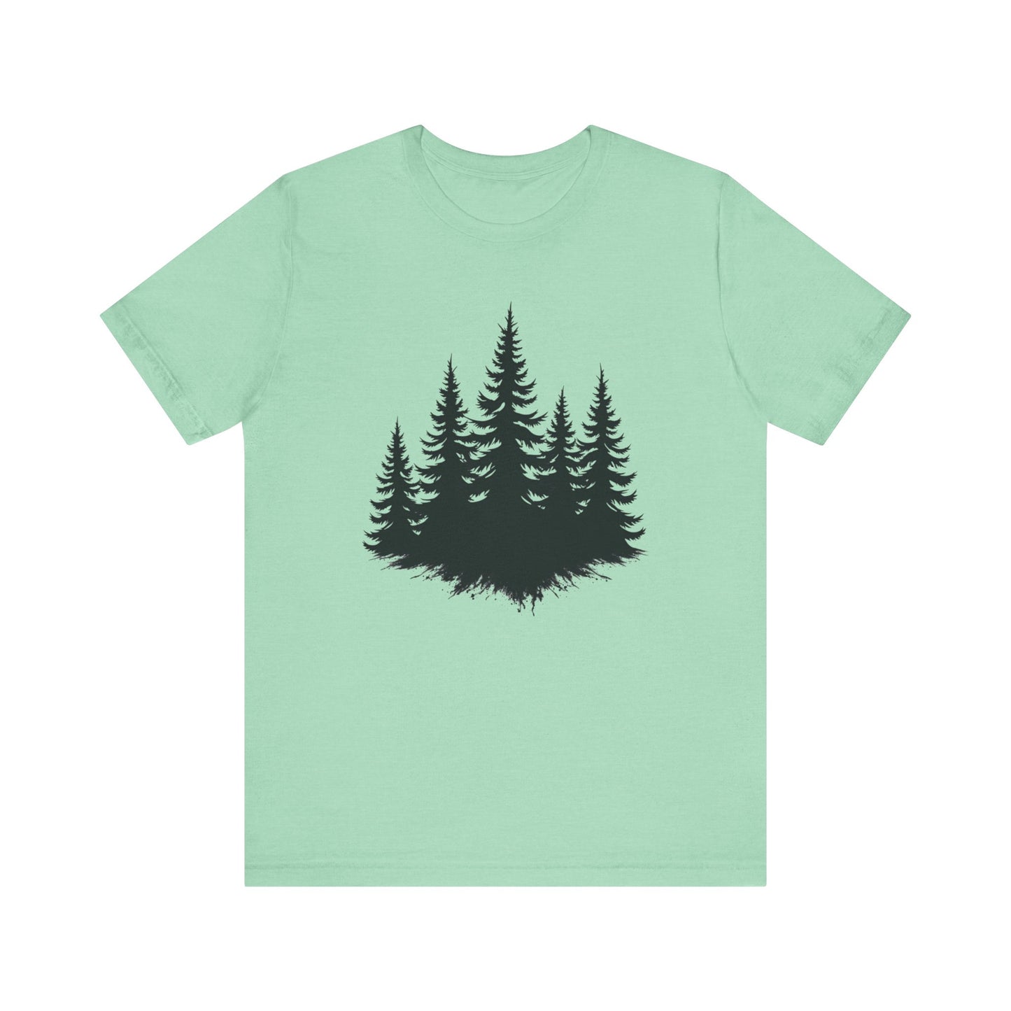 Distressed Pine Camping T-Shirt