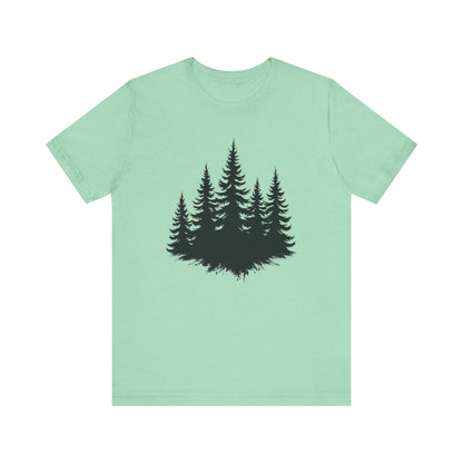 Distressed Pine Camping T-Shirt