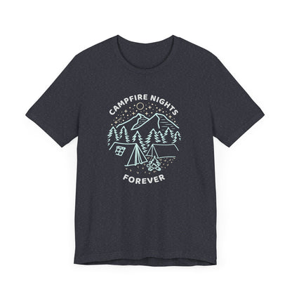 Campfire Nights Forever Camping T-Shirt