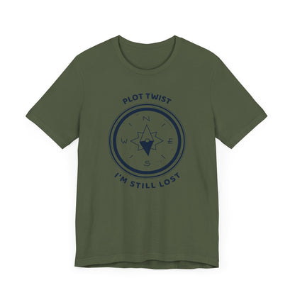 Plot Twist Compass Hiking T-Shirt