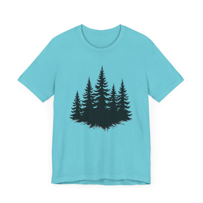 Distressed Pine Camping T-Shirt