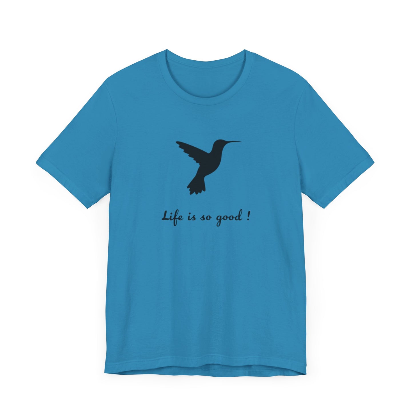 Life is Good Hummingbird Camping T-Shirt