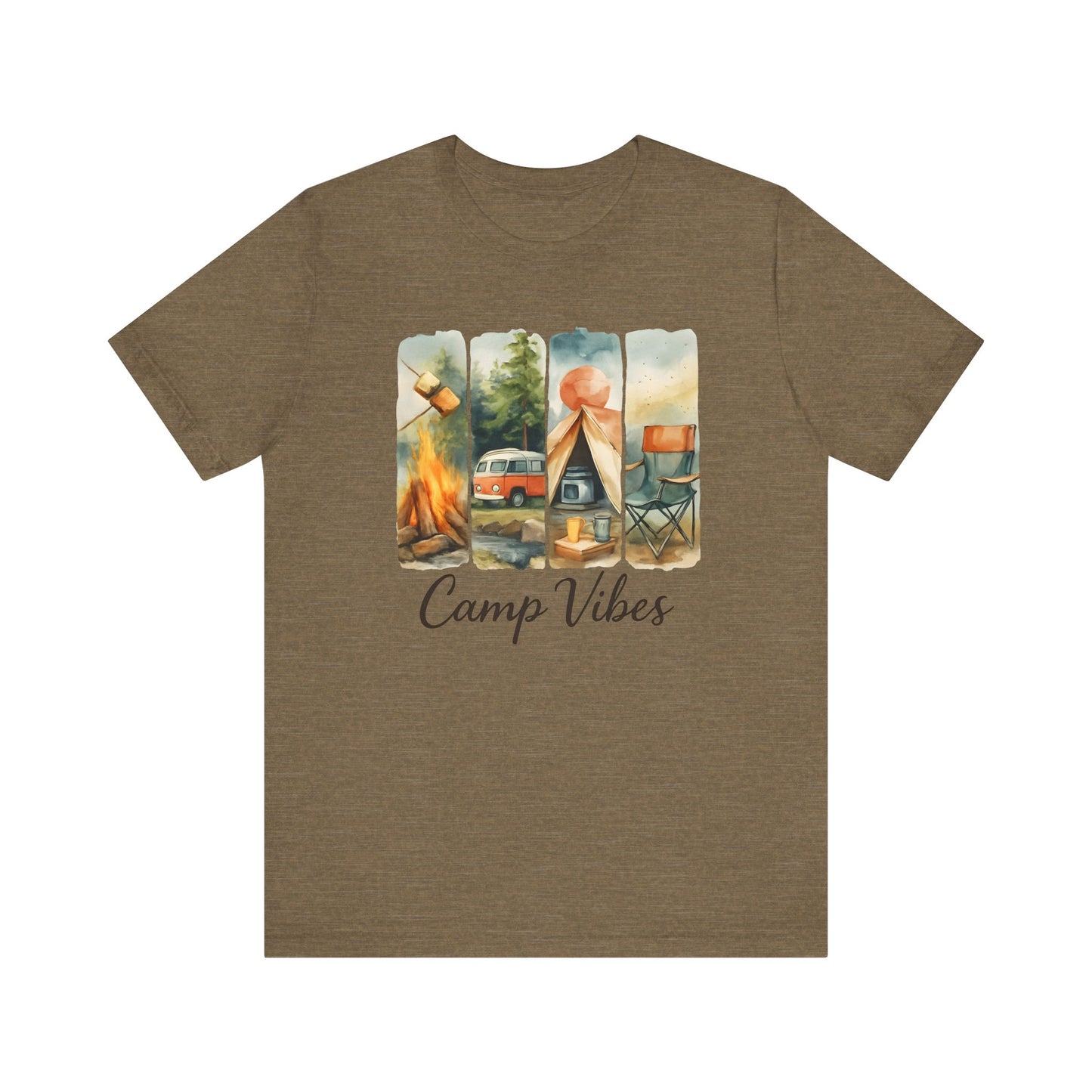 Camp Vibes Camping T-Shirt