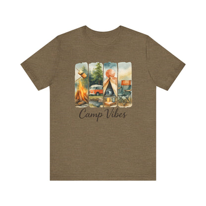 Camp Vibes Camping T-Shirt