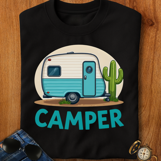 Camper Camping T-Shirt