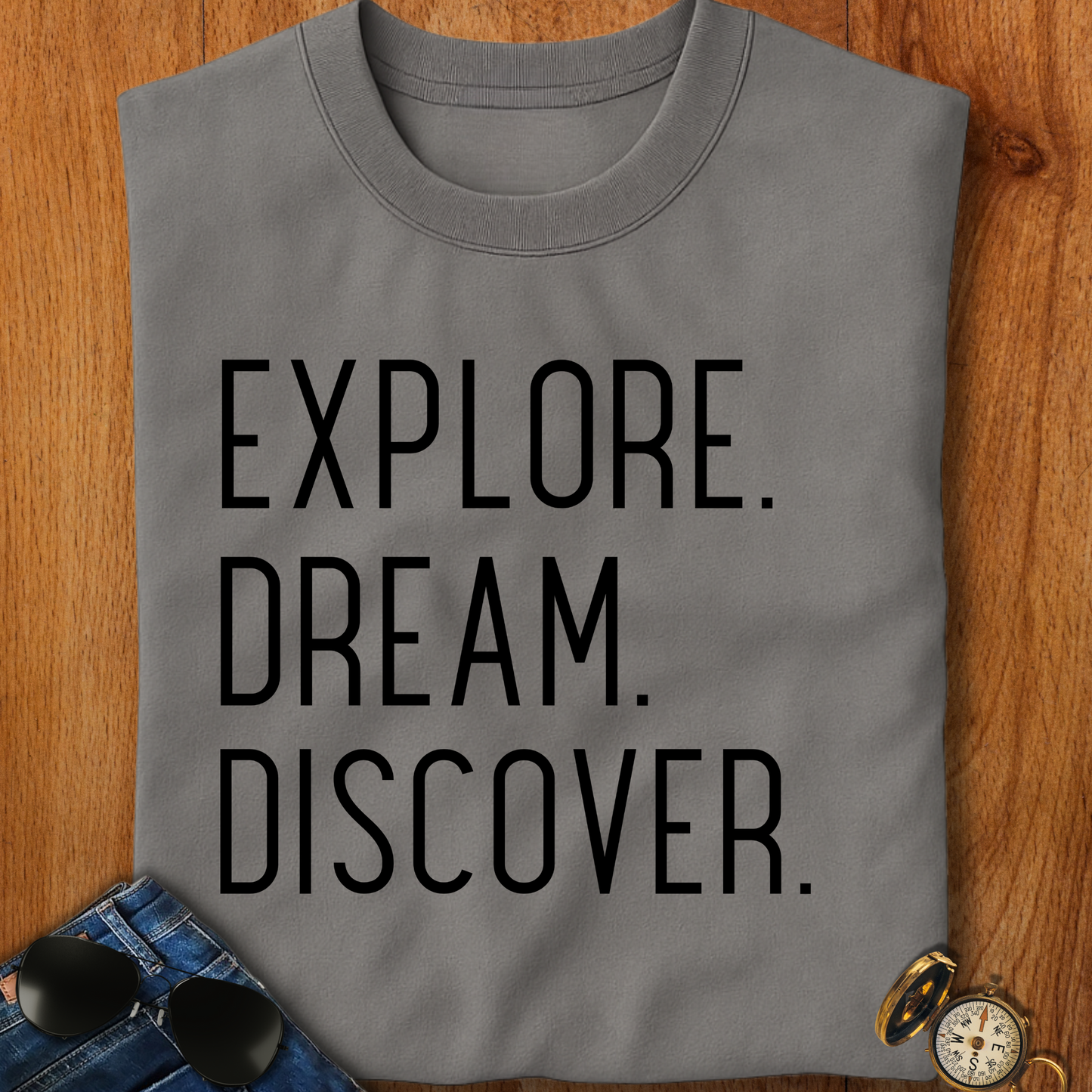 Explore Dream Discover Camping T-Shirt