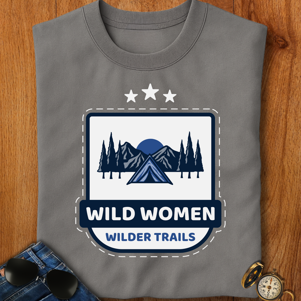 Wild Women Backpacking T-Shirt