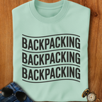 Backpacking Text T-Shirt