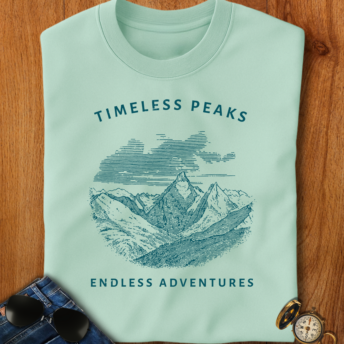 Timeless Peaks Backpacking T-Shirt