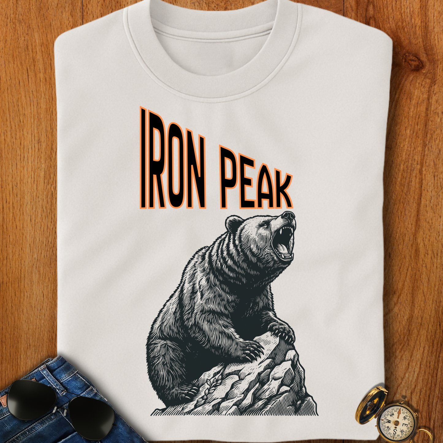 Iron Peak Hiking, Camping T-Shirt