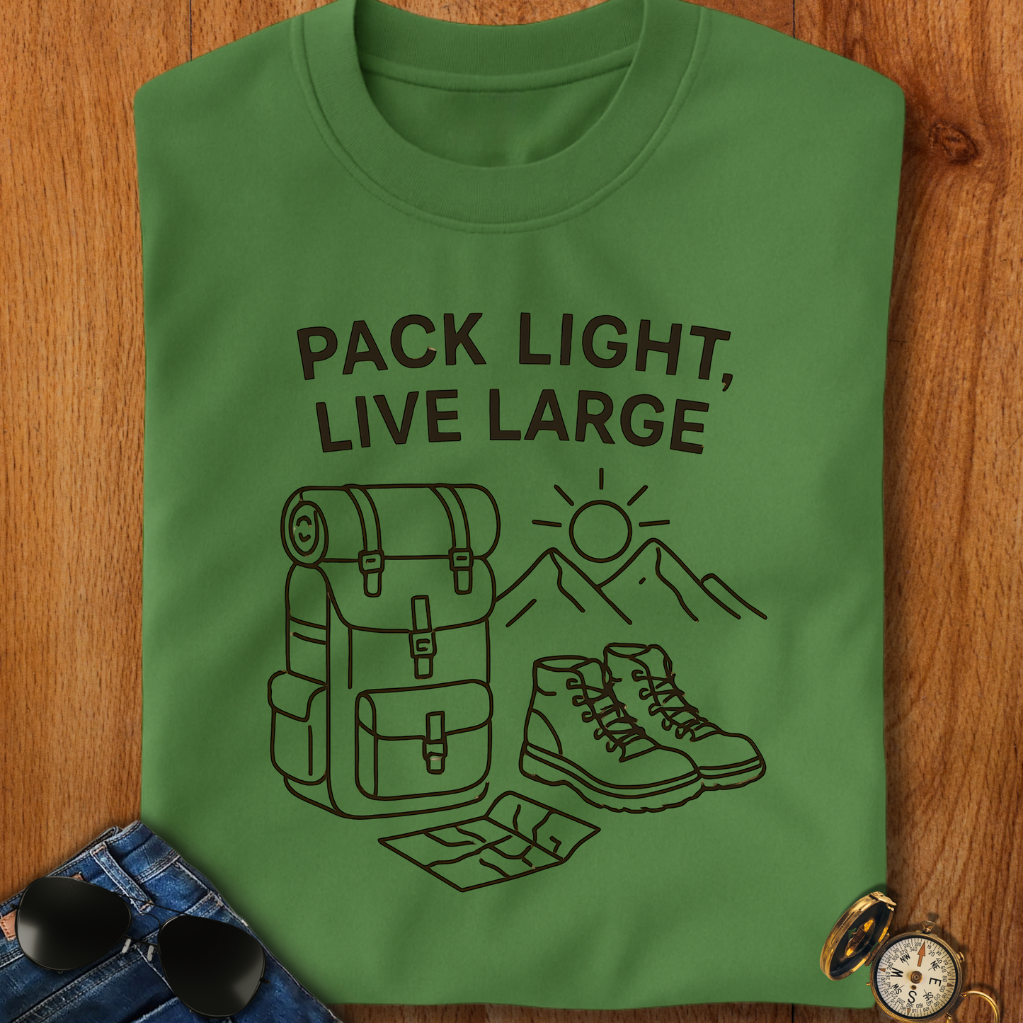 Pack Light Backpacking T-Shirt