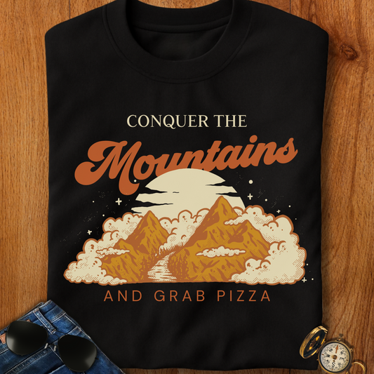 Conquer the Mountains Hiking T-Shirt